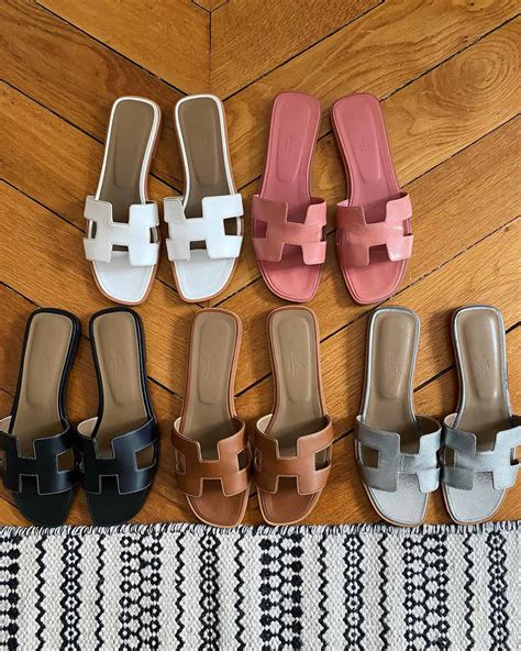 hermes fuchsia oran sandals|hermes oran sandals size guide.